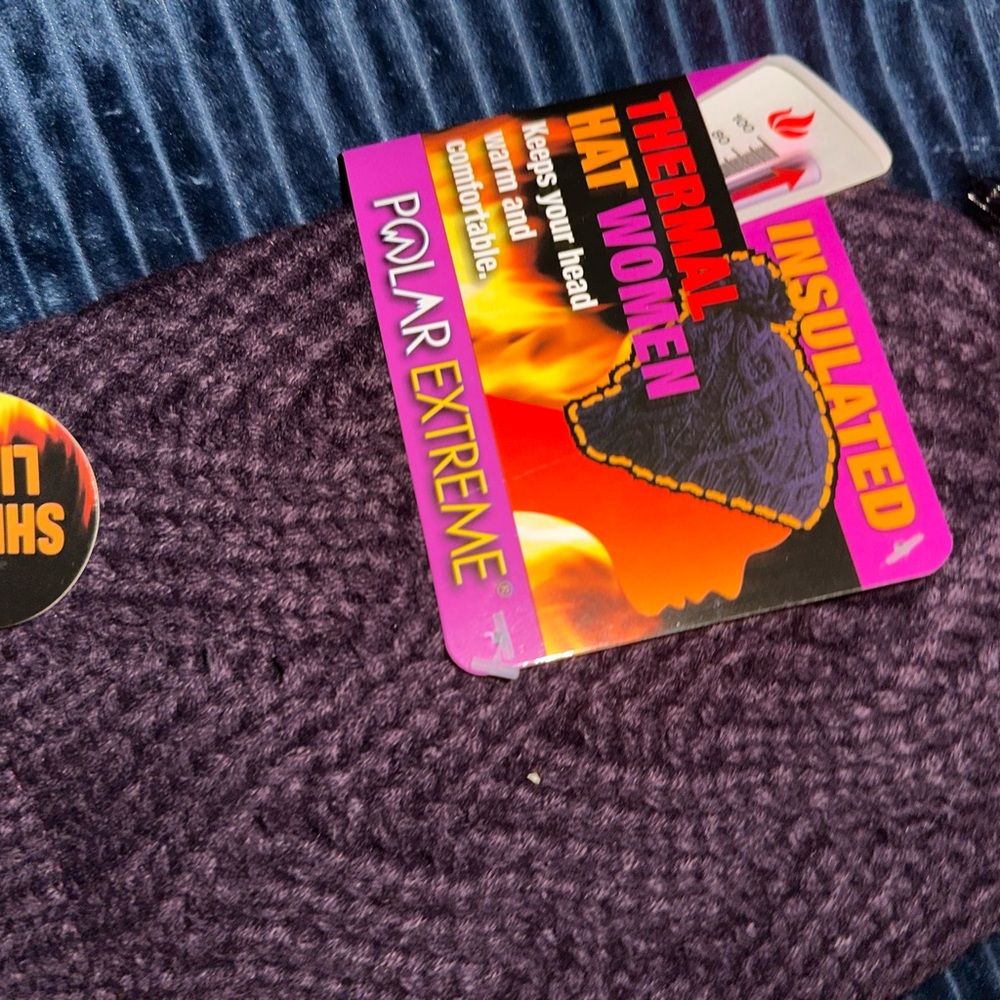 Polar Extreme Purple Thermal Hat